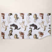 Serviette De Plage Jouer Ferret Business (Devant)