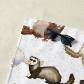 Serviette De Plage Jouer Ferret Business (En situation)