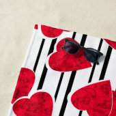 Serviette De Plage Jour de la Saint Valentin (En situation)
