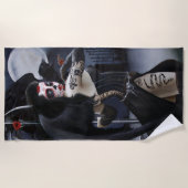 Serviette De Plage Jour de l'ange mort (Devant)