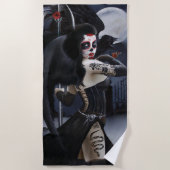 Serviette De Plage Jour de l'ange mort (Devant)