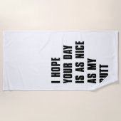 Serviette De Plage Jour de Nice (Devant)