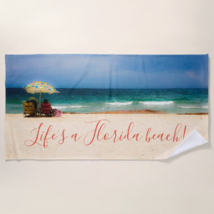 Serviette De Plage Journée de repos à la plage