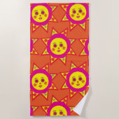 Serviette De Plage Journée Ensoleillée (Devant)