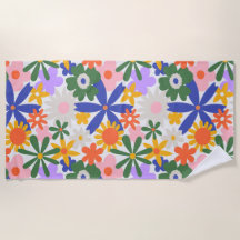 Joyeuse explosion de fleurs de couleur primaires