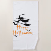 Serviette De Plage Joyeux Halloween (Devant)