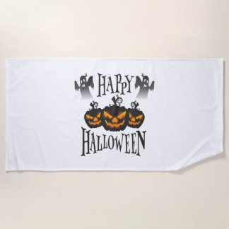 Serviette De Plage Joyeux Halloween