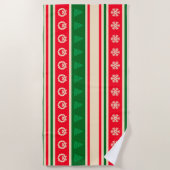 Serviette De Plage Joyeux Noël (Devant)