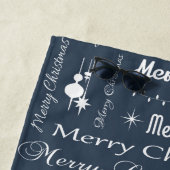 Serviette De Plage Joyeux Noël (En situation)
