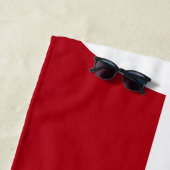 Serviette De Plage Joyeux Noël - Père Noël (En situation)