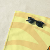Serviette De Plage Joystick (En situation)