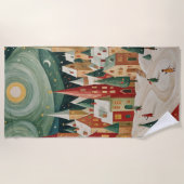 Serviette De Plage Jubilé de Jingle Bell (Devant)