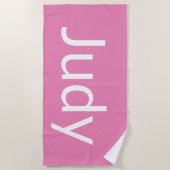 Serviette De Plage Judy (Devant)