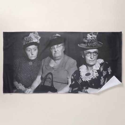 Serviette De Plage Jugemental (Devant)