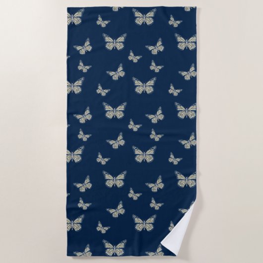 Serviette de plage juive Monarch (Devant)
