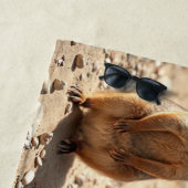 Serviette De Plage Jumeaux Quokka australiens (En situation)