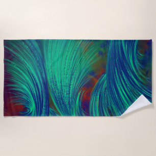 Serviette De Plage Jungle toxique