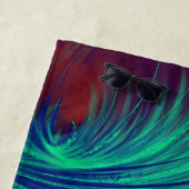Serviette De Plage Jungle toxique (En situation)