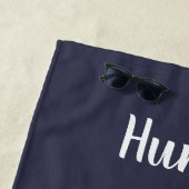 Serviette De Plage Jusqu'À L'Avenir Des Gros. (En situation)