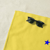 Serviette De Plage Juste Marié Funny Cruise Ship Personnalisé (En situation)