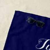 Serviette De Plage Juste marié | Lune de miel Mariage (En situation)