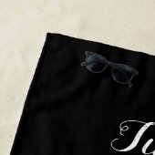 Serviette De Plage Juste marié | Lune de miel Mariage (En situation)