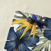 Serviette De Plage Juste Marié Tropical Newlywees Cadeaux Personnalis (En situation)