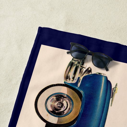 Serviette De Plage Kaiser 1951 (En situation)