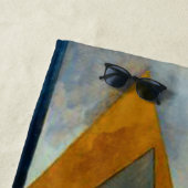 Serviette De Plage Kandinsky - Balayage, célèbre peinture, (En situation)