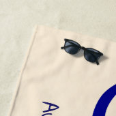 SERVIETTE DE PLAGE KANGOUROU AUSTRALIEN - DRAPEAU AUSTRALIEN (En situation)