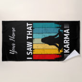 Serviette De Plage Karma Saw (Devant)