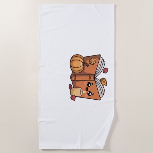 Serviette De Plage kawaii thanksgiving book Classic T-shirt (Devant)