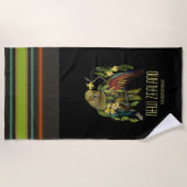 Serviette De Plage Kea New Zealand Mountain Parrot (Devant)