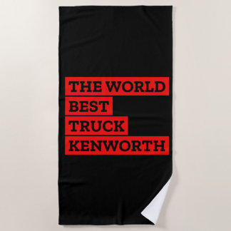 Serviette De Plage Kenworth