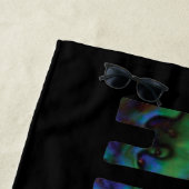 SERVIETTE DE PLAGE KIA ORA KIWI SOUHAITE (En situation)