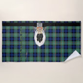 Serviette De Plage Kilt Beach Towel (Devant)