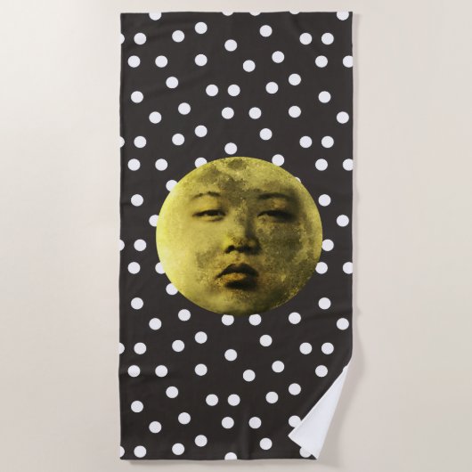 Serviette De Plage Kim Jong Moon Drôle (Devant)