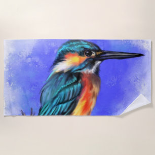 serviette de plage Kingfisher