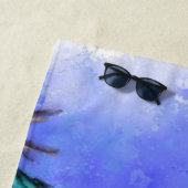 serviette de plage Kingfisher (En situation)