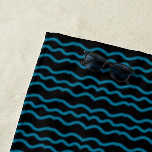 Serviette De Plage Kiss Of Light Modern Pop Art Abstrait (En situation)