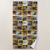 Serviette De Plage Kitties Everywhere (Devant)