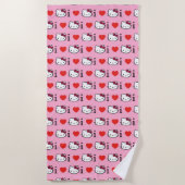 Serviette de plage Kitty (Devant)