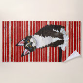 SERVIETTE DE PLAGE KITTY CAT (Devant)