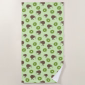 Serviette De Plage Kiwi (Devant)