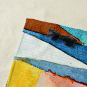Serviette De Plage Klee - Couleurs (En situation)