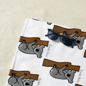 Serviette De Plage Koala Bear Escalade Tree Thunder_Cove (En situation)