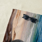 Serviette De Plage Koala sur une plage de sable (En situation)