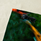 Serviette De Plage Koi Fish (En situation)