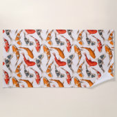 Serviette De Plage Koi, Oh Boy (Devant)