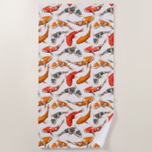 Serviette De Plage Koi, Oh Boy (Devant)